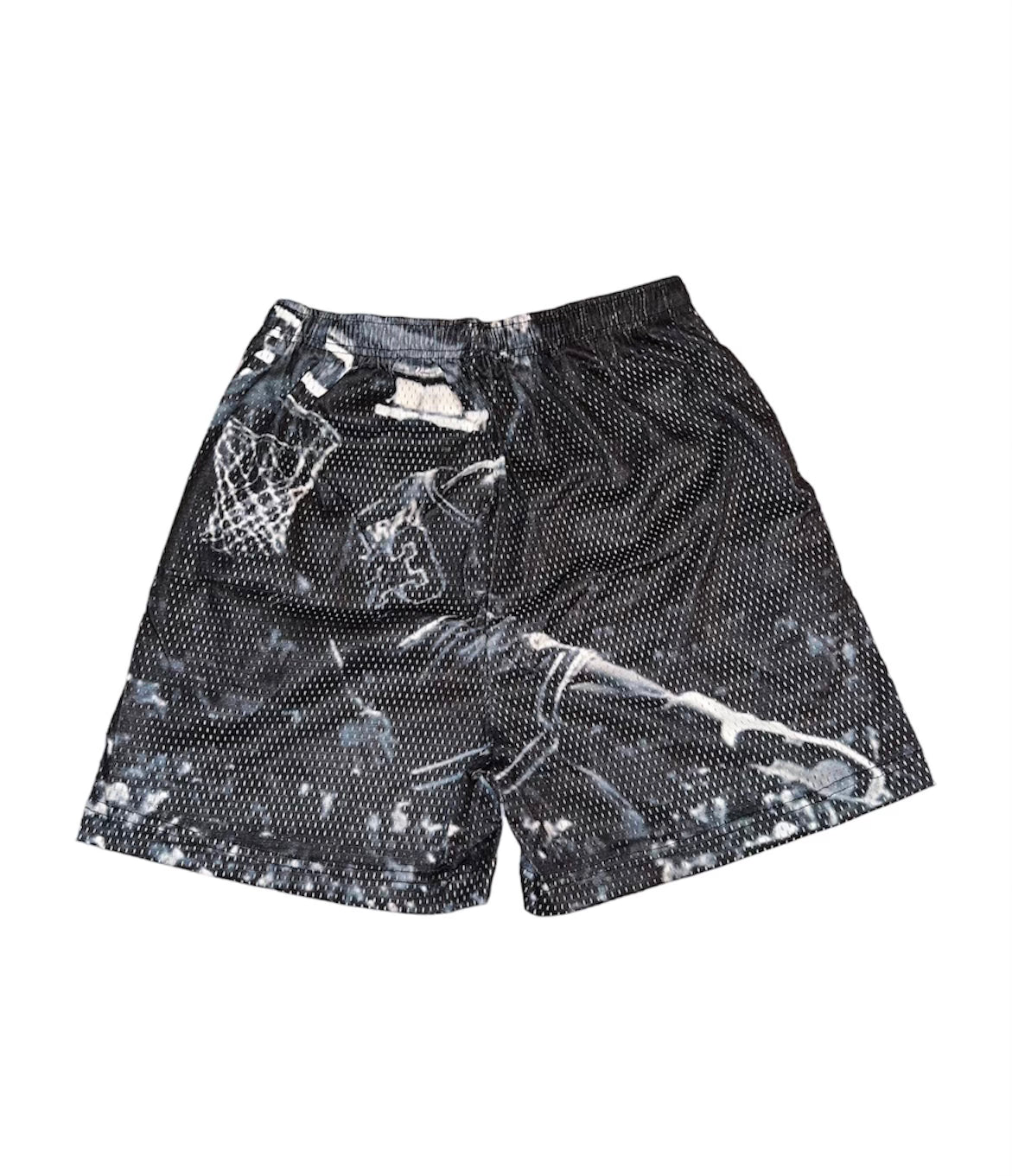 “THROWBACK” GOAT MESH SHORTS