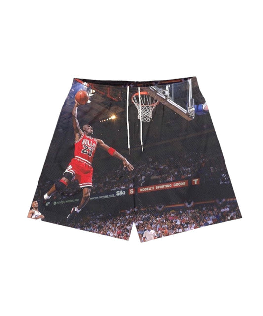 “FLIGHT” MESH SHORTS