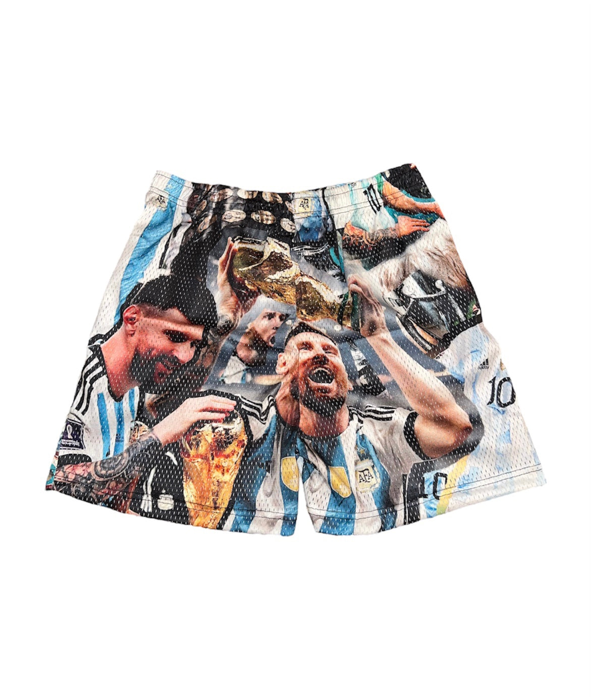 “CAMPEÓN” MESH SHORTS