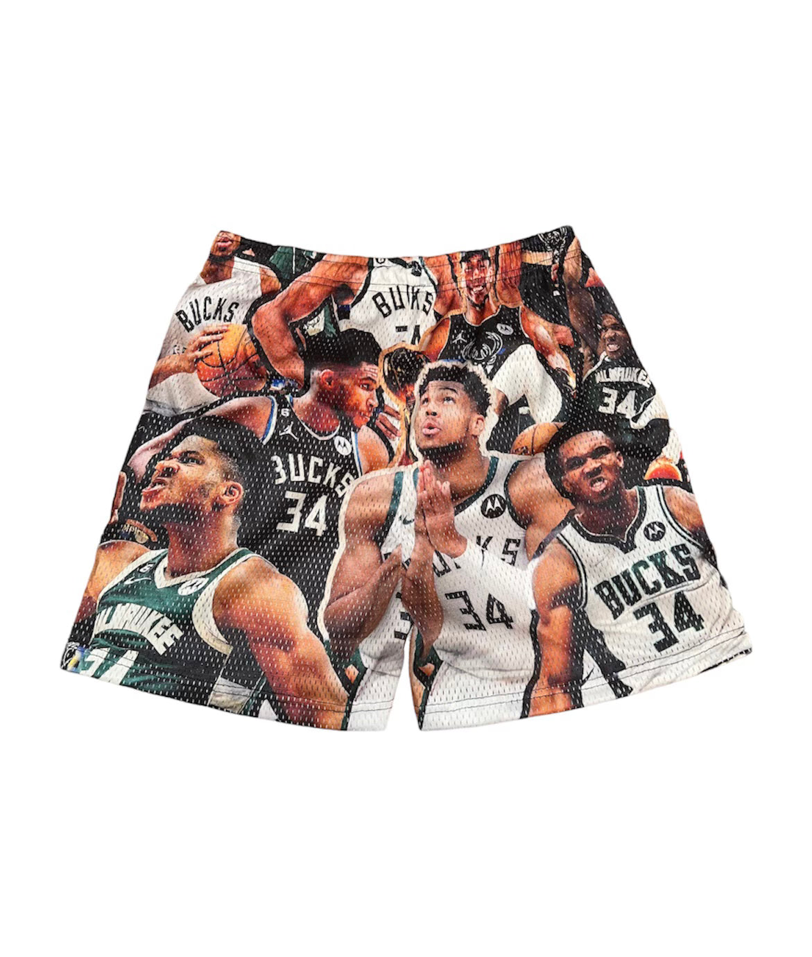 GIANNIS MESH SHORTS