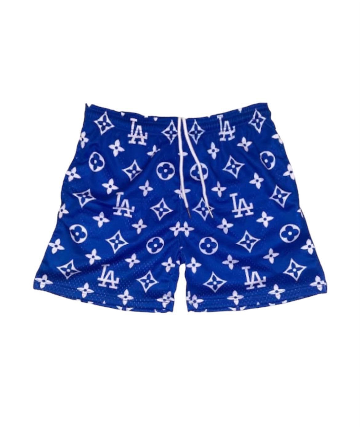 BLUE LA MESH SHORTS