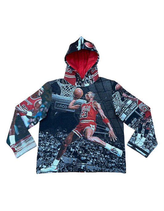 “FLIGHT” TAPESTRY HOODIE