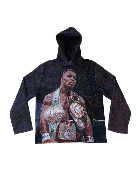 “IRON MIKE” TAPESTRY HOODIE