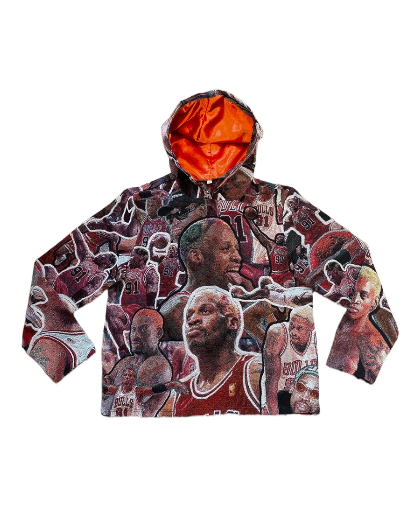 “RODMAN” TAPESTRY HOODIE