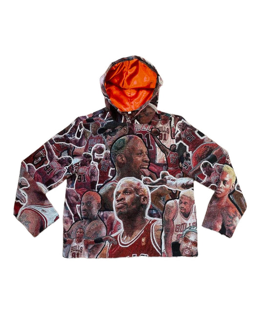 “RODMAN” TAPESTRY HOODIE