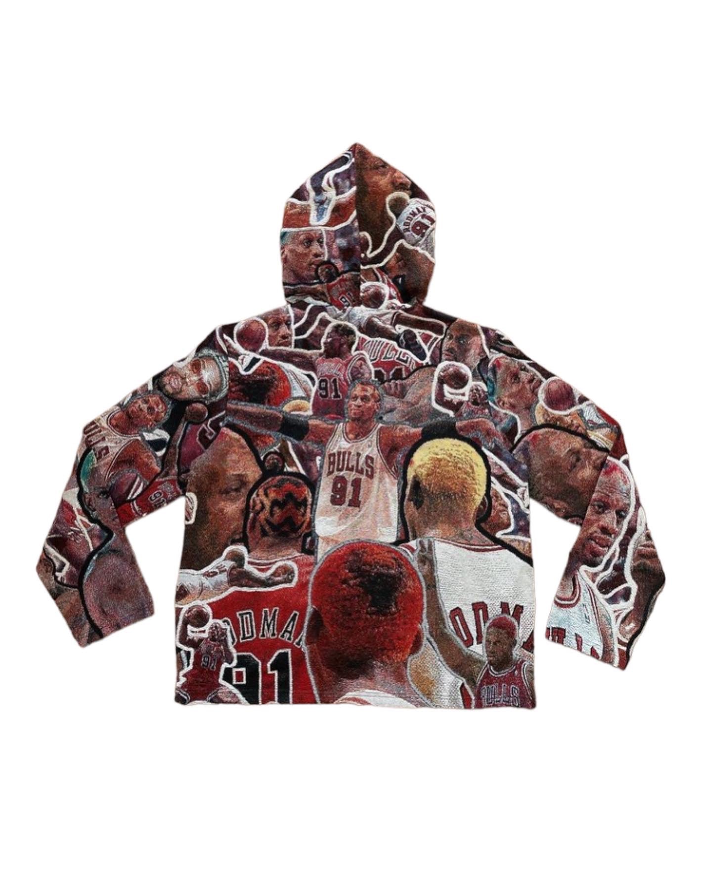 “RODMAN” TAPESTRY HOODIE