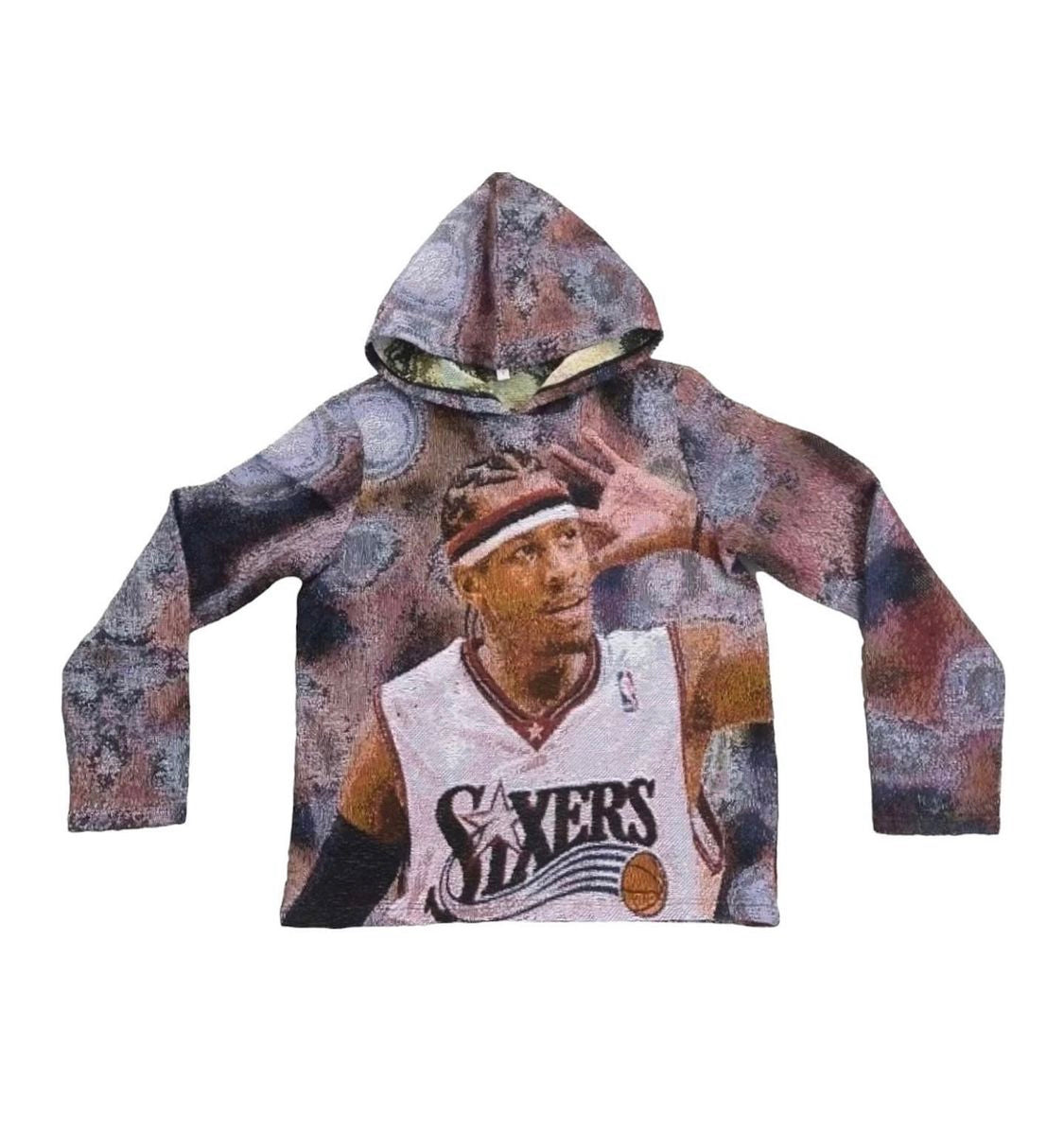 “THE ANSWER” TAPESTRY HOODIE