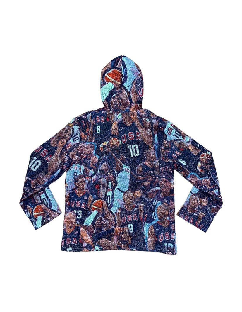 “REDEEM TEAM” USA TAPESTRY HOODIE