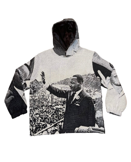 “HISTORY” MLK WOVEN HOODIE