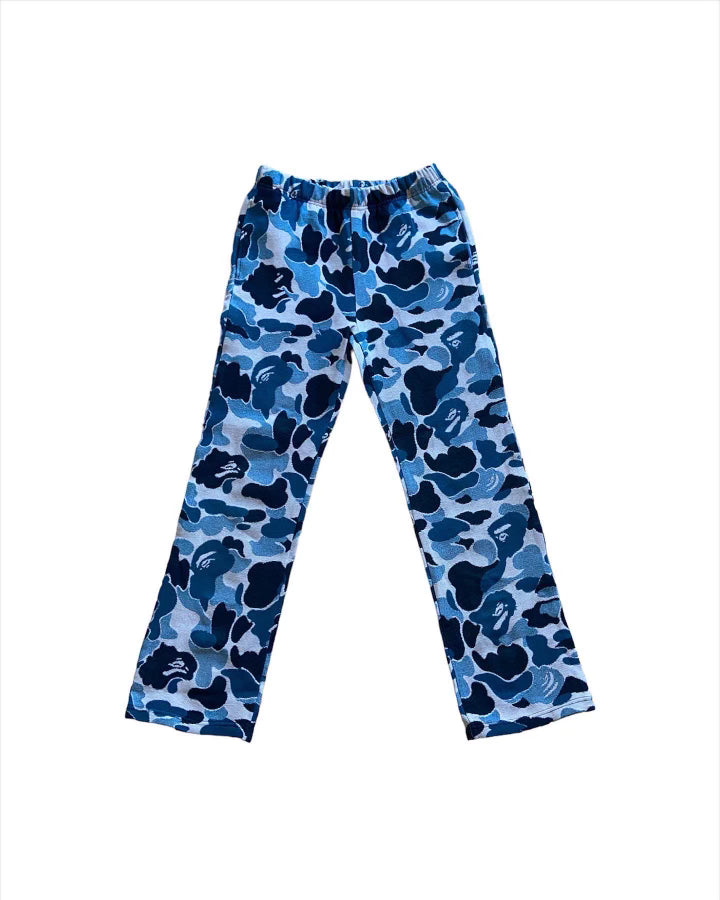 BLUE CAMO PANTS