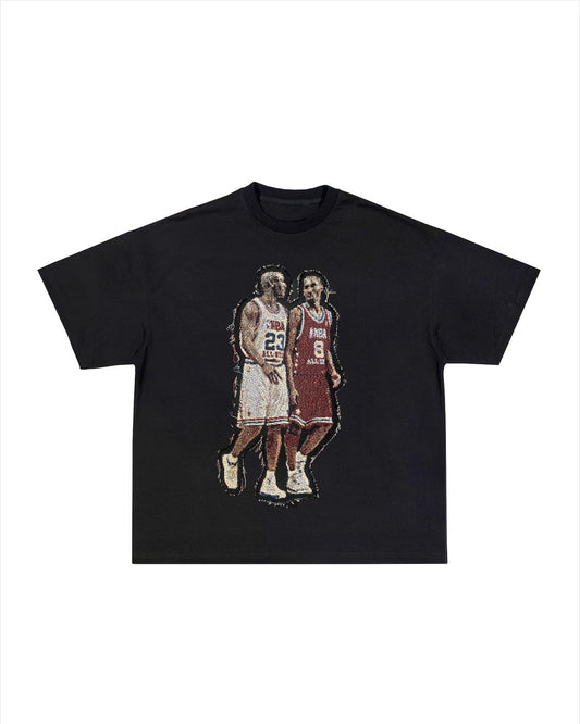 “ALL STAR GAME” MJ KOBE PATCHED TEE