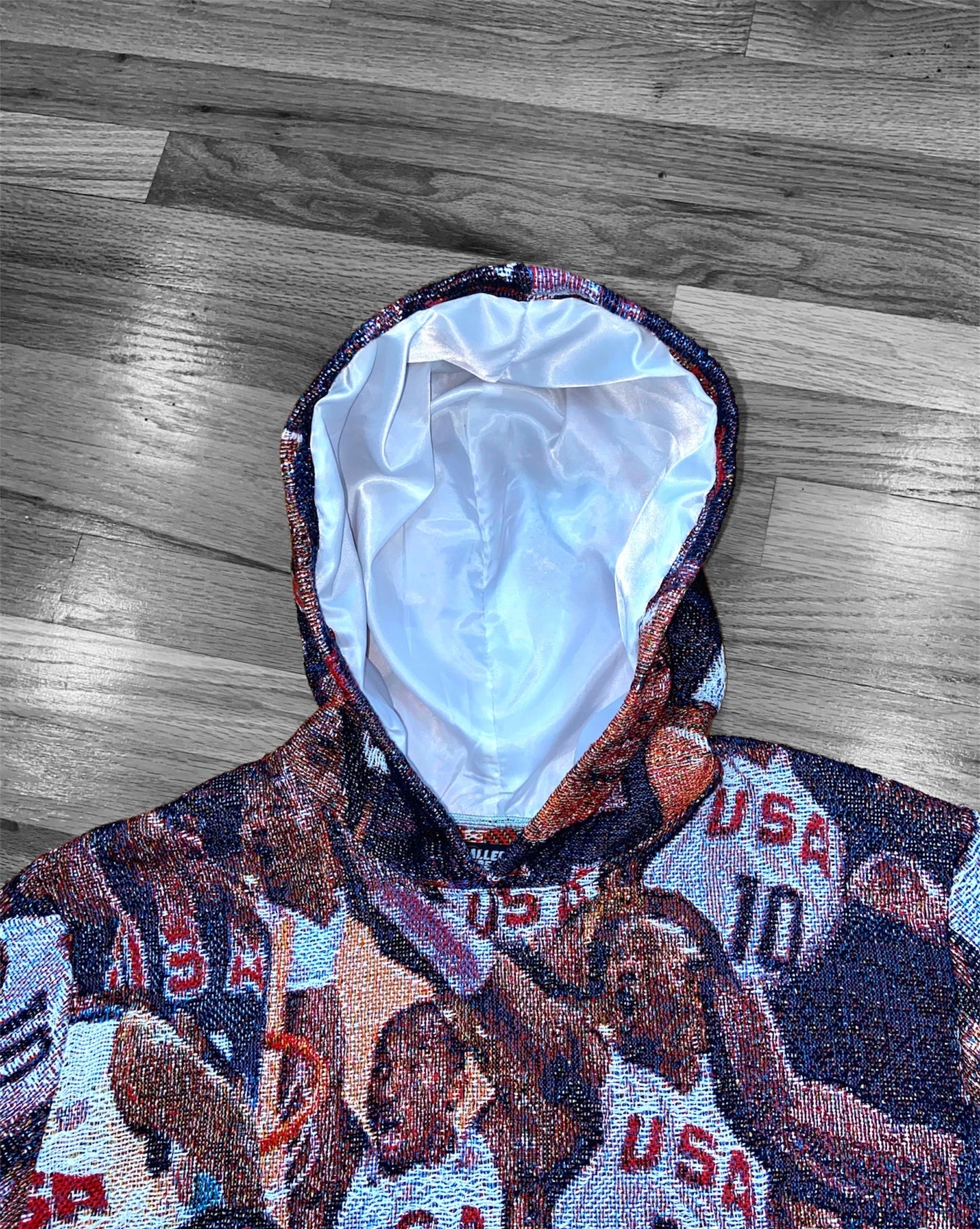 “REDEEM TEAM” USA TAPESTRY HOODIE