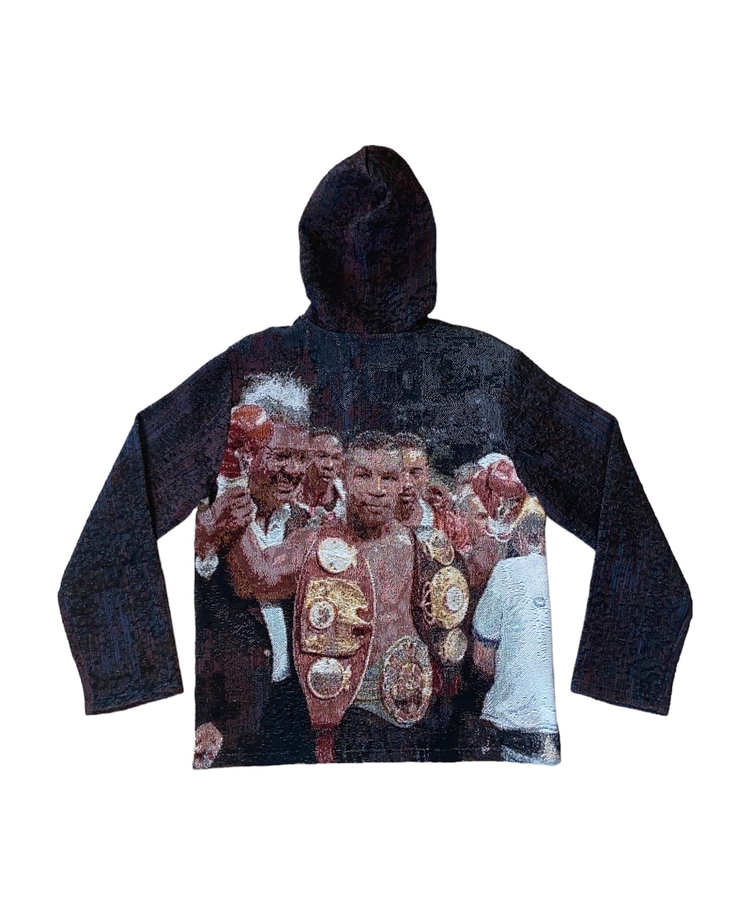 “IRON MIKE” TAPESTRY HOODIE