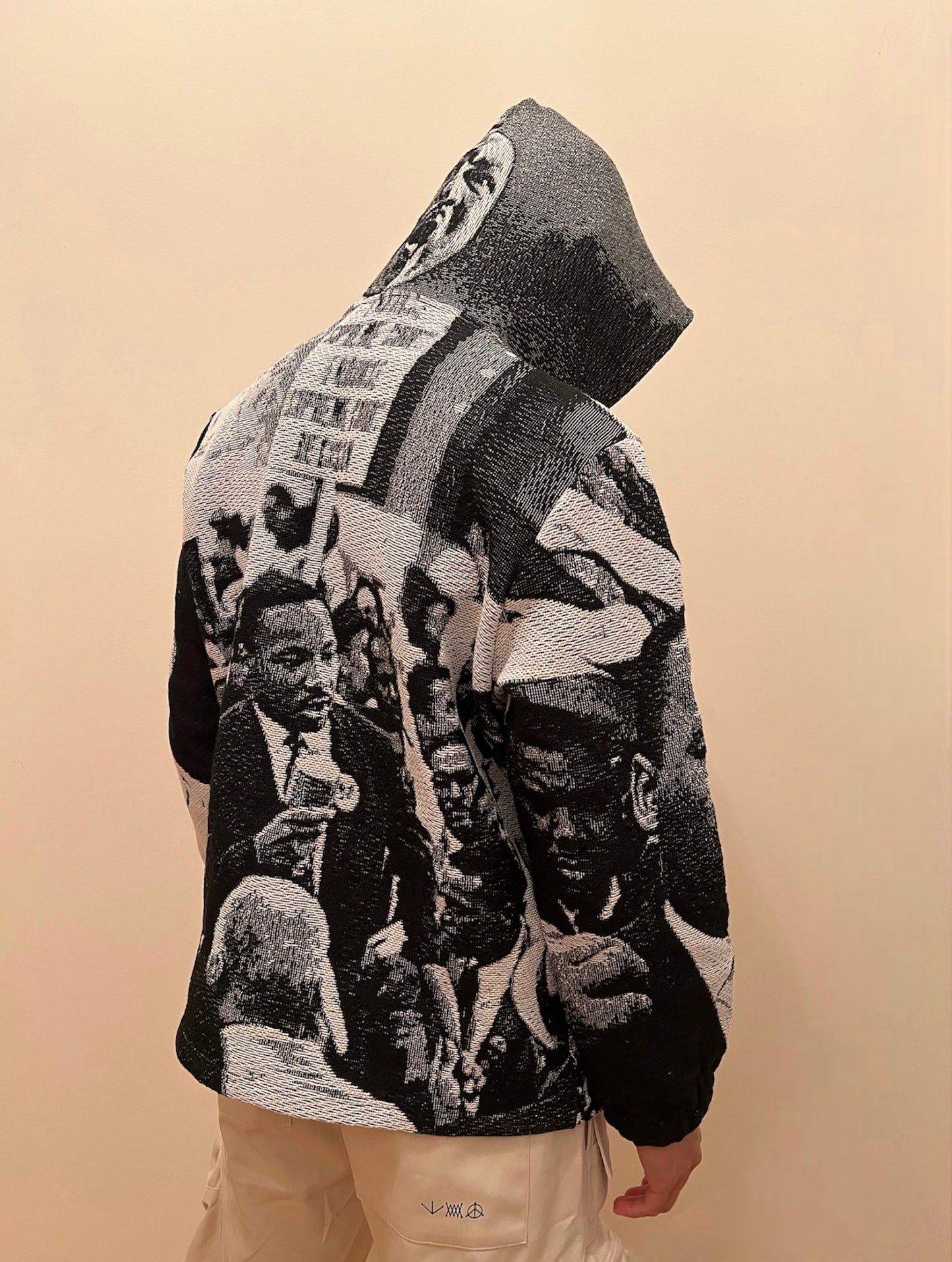 “HISTORY” MLK WOVEN HOODIE