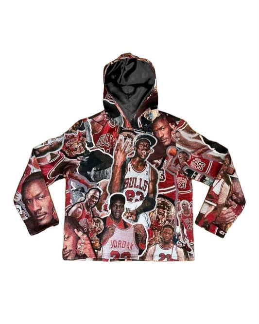 “LEGACY MJ” TAPESTRY HOODIE