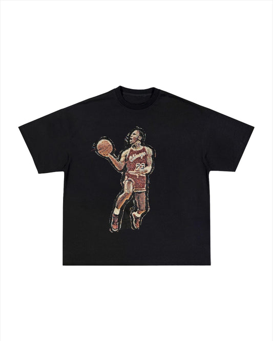 “BANNED MJ” PATCHED TEE